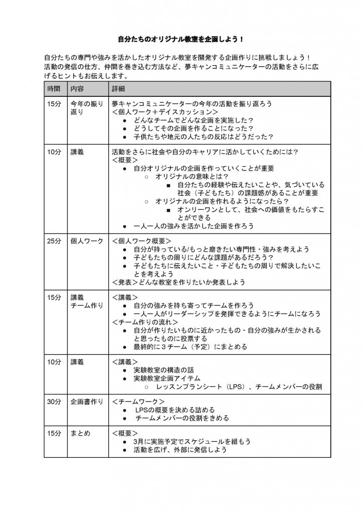 181206夢ãã£ã³ã³ãã¥ãã±ã¼ã¿ã¼è²æè¬åº§ã¿ã¤ã ãã¼ãã«